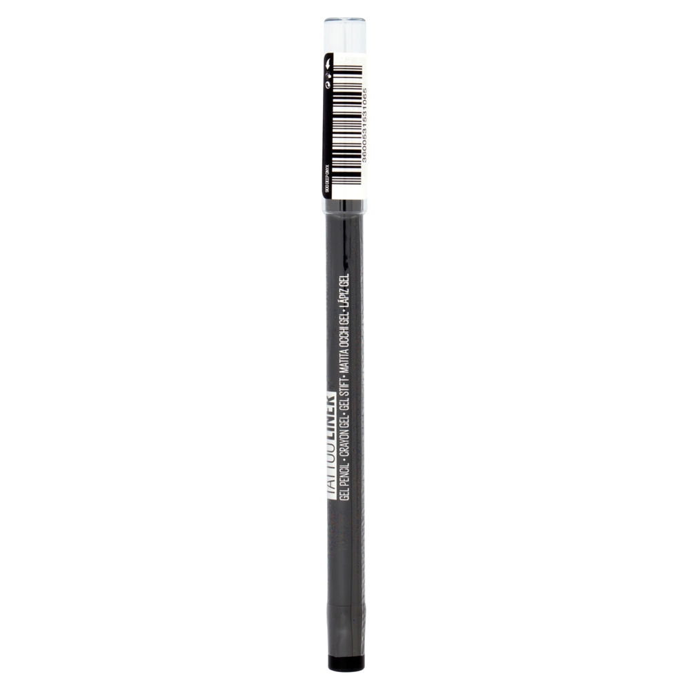 Maybelline New York Matita Occhi Tattoo Liner Gel Pencil, Resiste fino a 36H, 900 Deep Onyx